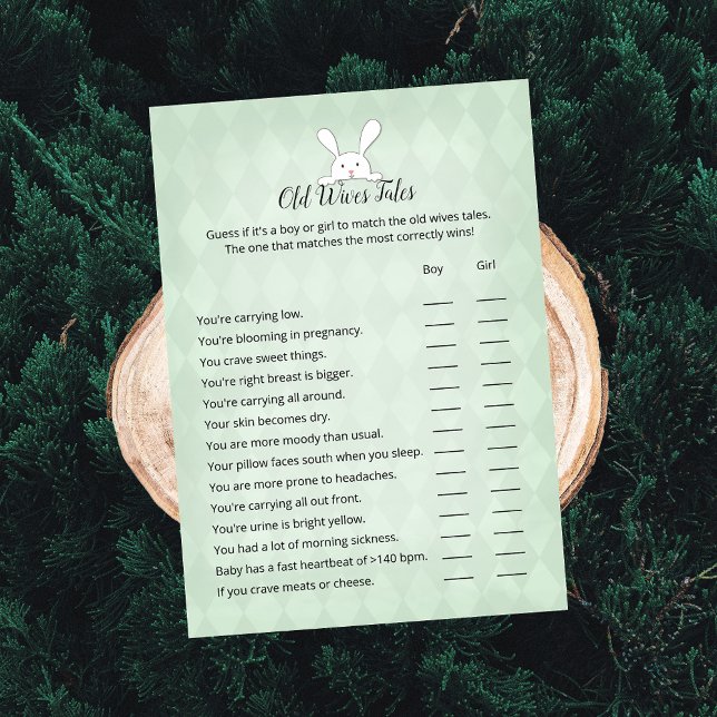 Convites Jogo de Histórias de Esposas Velhas e Coelhinhos V (Criador carregado)