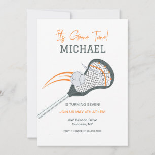 Convites Jogo de Lacrosse