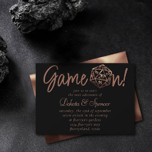 Convites Jogo de RPG   Dados para Jogadores de Mesa de Fant