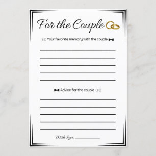 Convites Jogo do Chá de casamento gay, para o casal