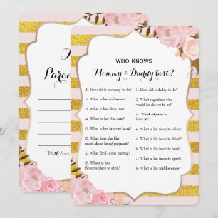 Convites Jogo do Chá de fraldas do lado duplo 2 - Conselho