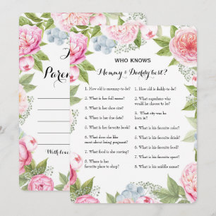 Convites Jogo do Chá de fraldas do lado duplo 2 - Conselho