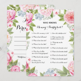 Convites Jogo do Chá de fraldas do lado duplo 2 - Conselhos