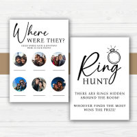 Jogo do chá de panela | Ring Hunt | Jogo fotográfi