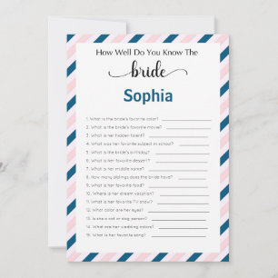 Convites Jogo Do chá de panela Você Conhece Bem A Noiva