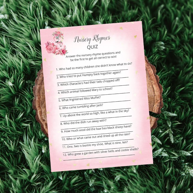 Convites Jogo do Chá Rhymes Rhymes Flamingo Ballerina, cor- (Criador carregado)