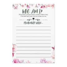 Jogo Lembrar-me do chá de panela