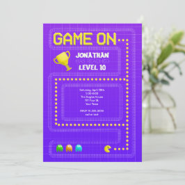 Convites Jogo No Aniversário