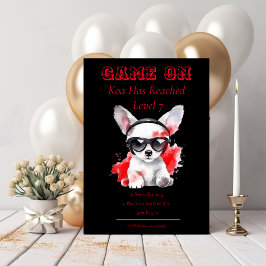 Convites Jogo No Aniversário, Próximo Nível, Gamming