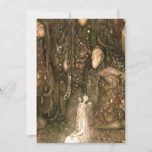 Convites John Bauer - Olhe O Troll Que A Mãe Disse Olhar