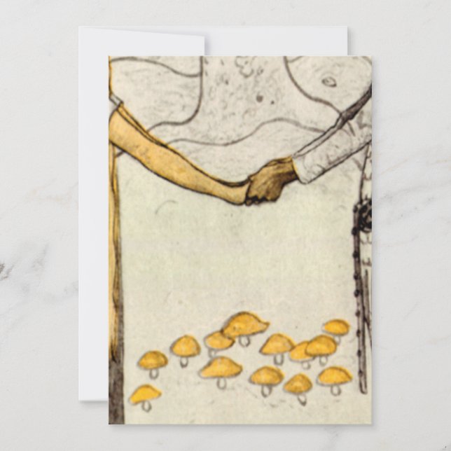 Convites John Bauer Prince Without Shadow 1910 (Frente)