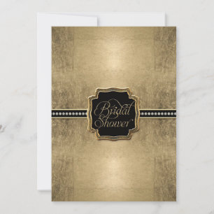 Convites Jóia do vintage do falso da flor de lis do olhar