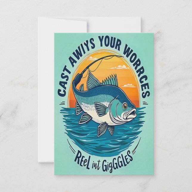 Convites Join Us for a Cast Away Celebration (Frente)