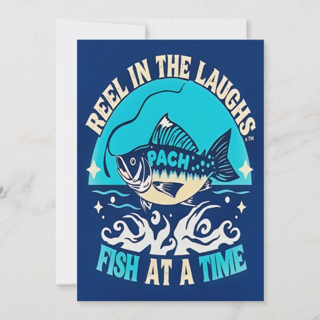 Convites Join Us for a Fin-Tastic Time (Frente)