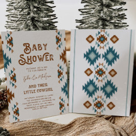 Convites Joint Cowgirl Baby Shower Invitations