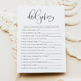 Convites JOLIE - Jogo de Chá de fraldas do Minimalista do P