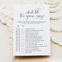 Convites JOLIE, o que o noivo disse jogo de Chá de panela?