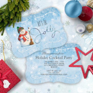 Convites Jolly Snowman ID841