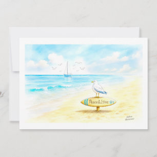 Convites Jon Seagull - Paz & Amor