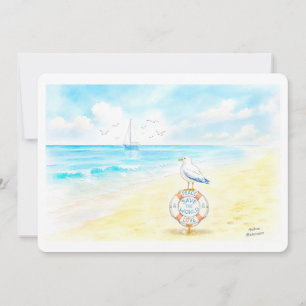 Convites Jon Seagull - Paz & Amor Salvam o Mundo