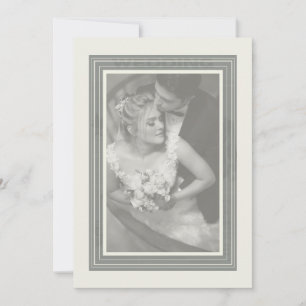Convites jornal casamento vintage