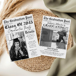 Convites Jornal Classe Única de 2026 Graduação