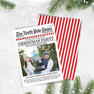 Convites Jornal Red and White do Feriado