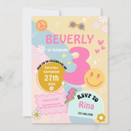 Convites Jovem, Selvagem e Três Aniversários Convidam - Tem