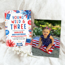 Jovem Selvagem e Três Festa de aniversário de 3 an