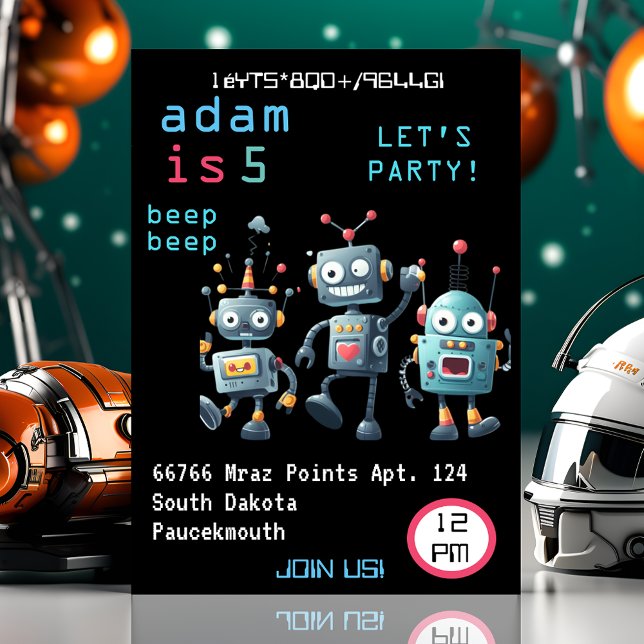 Convites Joy Girl Legal Equipe Engraçada segundo aniversári (Criador carregado)