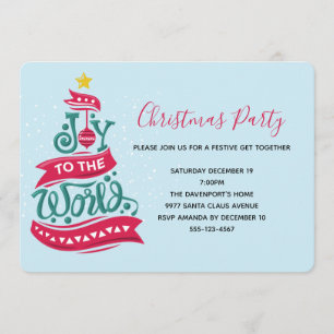 Convites Joy para a tipografia da citação mundial de Nata