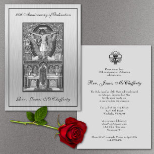 Convites Jubileu do Aniversário da Ordenação 25