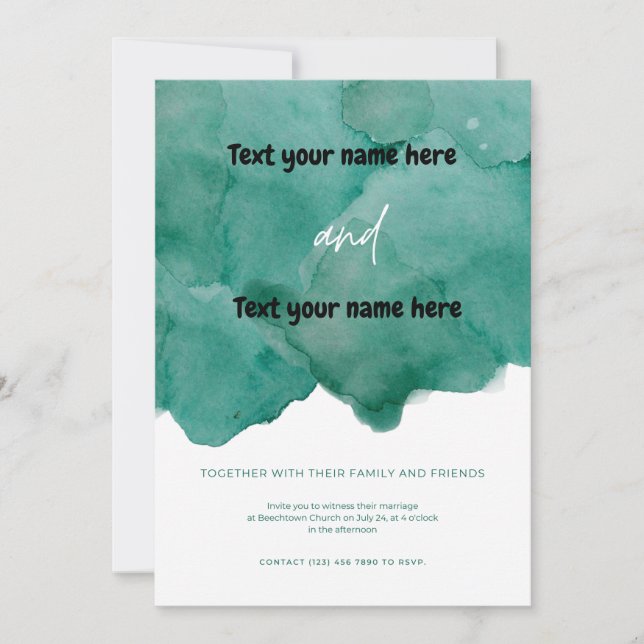 Convites Juntamente com seus familiares e amigos (Frente)