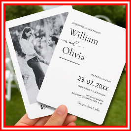 Convites Juntamente Com Suas Famílias FOTO Casamento