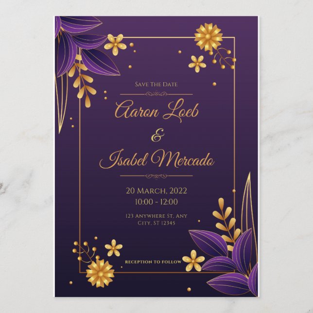 Convites Junte-se a Nós na Celebração do Amor (Frente)