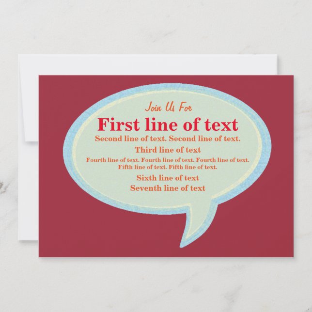 Convites Junte-se a nós para (Frente)