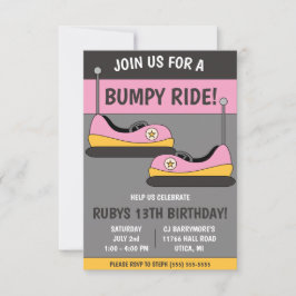 Convites Junte-se a nós para um Bumpy Ride! Aniversário de 