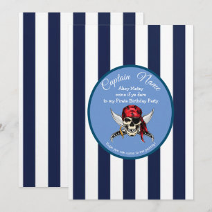 Convites Junte-se a nós para uma Aventura Pirata
