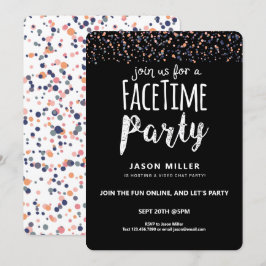 Convites Junte-se a nós para uma divertida festa de bate-pa