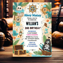 Convites Junte-se ao segundo aniversário de Piratas de Sina
