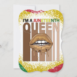 Convites Juntede 19 de junho de 1865 rainhas negras melanin