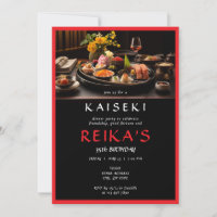 Kaiseki Private Chef Japonês Milestone Aniversário