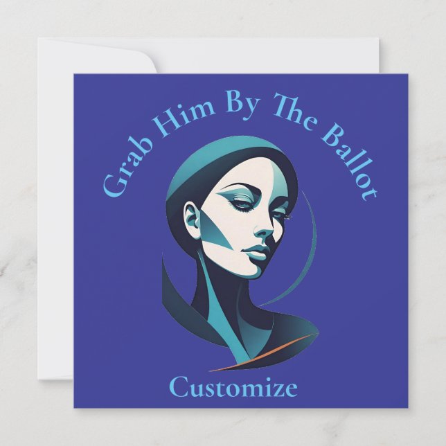 Convites Kamala Cat Lady 2024 Ballot Thunder_Cove (Frente)