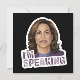 Convites Kamala Harris Eu Estou Falando, Citação Histórica