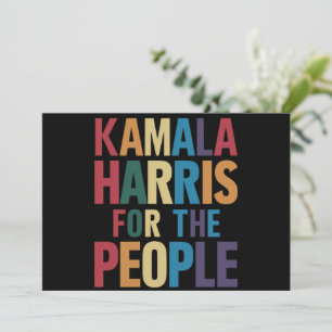 Convites Kamala Harris Para O Presidente LGBT Orgulho gay R