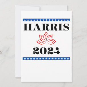 Convites Kamala Lotus Harris para POTUS