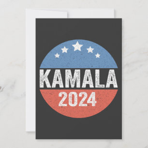 Convites Kamala Para A Eleição Do Presidente Kamala 2024