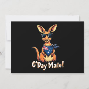 Convites Kangaroo Bandana - Bandeira australiana Celebrada
