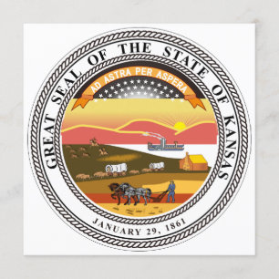 Convites Kansas State Seal
