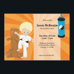 Convites Karate Kids<br><div class="desc">Este tema "Karate Kids",  disponível em diferentes produtos. Copyright ©Bonito Grafik Designs. Procurando crianças de aniversário tematizadas,  verifique este posto: bit.ly/birthdaykidsthemed</div>